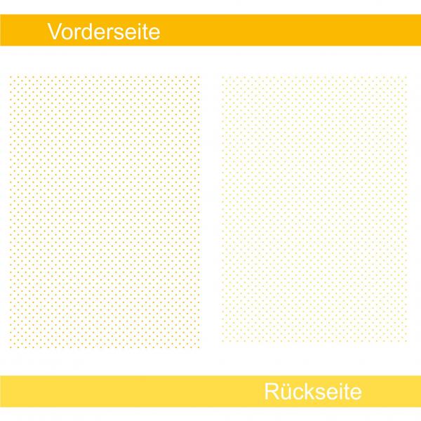 Punkte gelb - Designpapier